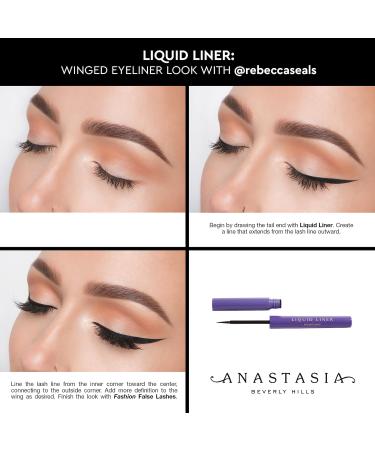 Shop Anastasia Beverly Hills Waterproof Matte Liquid Eyeliner - 0.08 oz/ 2.4 mL - true black matte Online - Best Price & International Shipping - Buy Online on GoSupps.com