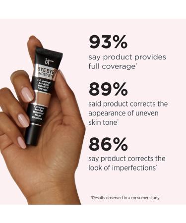 Shop IT Cosmetics Mini Bye Bye Under Eye Full Coverage Anti-Aging Waterproof Concealer - 0.11 oz/ 3.25 mL 35.5 Rich (for warm undertones) Online - Best Price & International Shipping - Buy Online on GoSupps.com