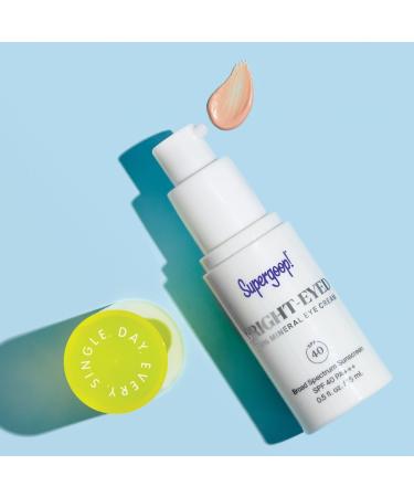 Shop Supergoop! 100% Mineral Bright-Eyed Eye Cream SPF 40 - 0.5 oz/ 15 mL Online - Best Price & International Shipping - Buy Online on GoSupps.com