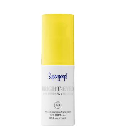 Supergoop! 100% Mineral Bright-Eyed Eye Cream SPF 40 - 0.5 oz/ 15 mL