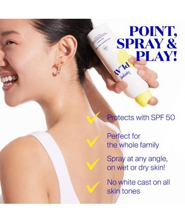 Shop Supergoop! PLAY Antioxidant Body Sunscreen Mist SPF 50 - 6.0 oz/ 177 mL Online - Best Price & International Shipping - Buy Online on GoSupps.com