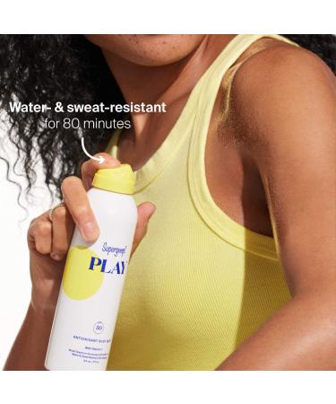 Shop Supergoop! PLAY Antioxidant Body Sunscreen Mist SPF 50 - 6.0 oz/ 177 mL Online - Best Price & International Shipping - Buy Online on GoSupps.com