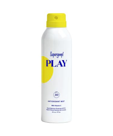 Supergoop! PLAY Antioxidant Body Sunscreen Mist SPF 50 - 6.0 oz/ 177 mL