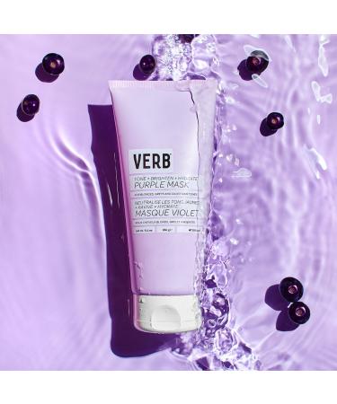 Shop Verb Brighten and Toning Purple Mask for Blonde Hair - 6.3 oz/ 180 g Online - Best Price & International Shipping - Buy Online on GoSupps.com