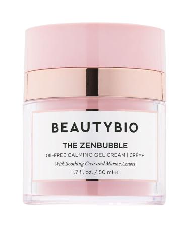 BeautyBio The ZenBubble Oil-Free Calming Gel Cream with Soothing Cica & Marine Actives - 1.7 oz/ 50 mL