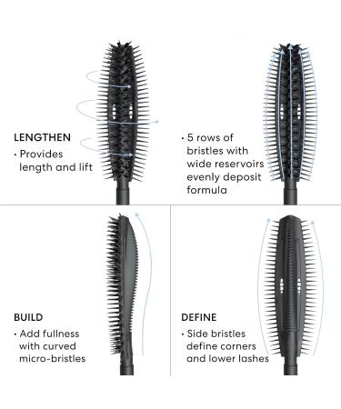 Shop bareMinerals Strength & Length Serum-Infused Mascara - 0.27 oz/ 8 mL Extreme Black Online - Best Price & International Shipping - Buy Online on GoSupps.com