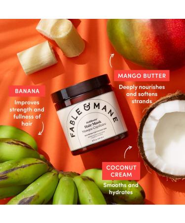 Shop Fable & Mane HoliRoots Repairing Hair Mask - 8 oz/ 237 mL Online - Best Price & International Shipping - Buy Online on GoSupps.com