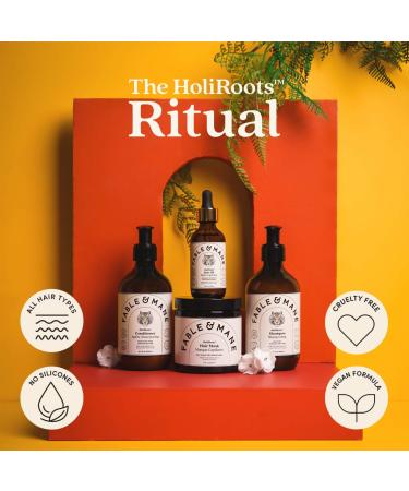 Shop Fable & Mane HoliRoots Repairing Hair Mask - 8 oz/ 237 mL Online - Best Price & International Shipping - Buy Online on GoSupps.com