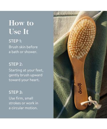 Shop goop G.Tox Ultimate Dry Brush Online - Best Price & International Shipping - Buy Online on GoSupps.com