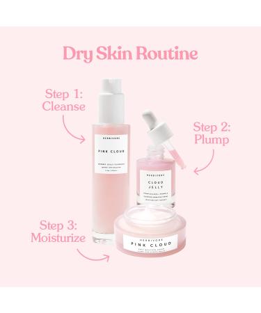 Shop Herbivore Pink Cloud Rosewater + Squalane Makeup Removing Face Wash - 3.38 oz/ 100 mL Online - Best Price & International Shipping - Buy Online on GoSupps.com