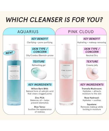 Shop Herbivore Pink Cloud Rosewater + Squalane Makeup Removing Face Wash - 3.38 oz/ 100 mL Online - Best Price & International Shipping - Buy Online on GoSupps.com