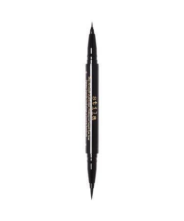 stila Stay All Day Dual-Ended Waterproof Liquid Eye Liner - 0.033 oz/ 1 mL Intense Black - black