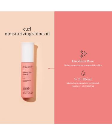Shop Living Proof Curl Moisturizing Shine Oil - 1.7 oz/ 50 mL Online - Best Price & International Shipping - Buy Online on GoSupps.com