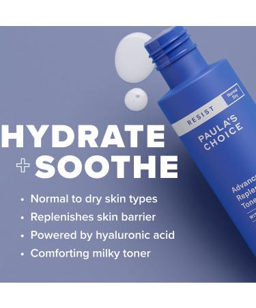 Shop Paula's Choice RESIST Advanced Replenishing Toner with Hyaluronic Acid - 4 oz/ 118 mL Online - Best Price & International Shipping - Buy Online on GoSupps.com