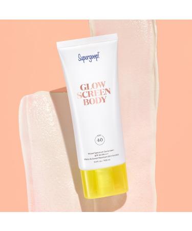 Shop Supergoop! Glowscreen Body Lotion Sunscreen SPF 40 - 3.4 oz/ 100 mL Online - Best Price & International Shipping - Buy Online on GoSupps.com