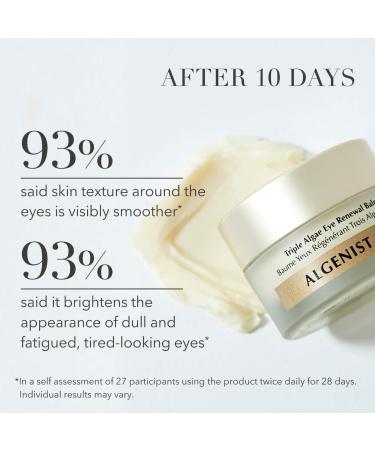 Shop Algenist Triple Algae Eye Renewal Balm Eye Cream Online - Best Price & International Shipping - Buy Online on GoSupps.com