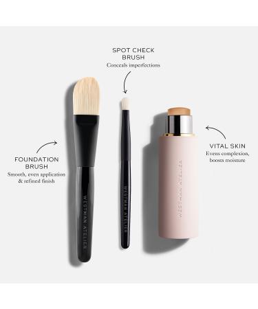 Shop Westman Atelier Clean Foundation and Concealer Spot Check Brush Online - Best Price & International Shipping - Buy Online on GoSupps.com