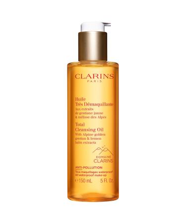 Clarins Total Cleansing Oil & Makeup Remover - 5.0 oz/ 150 mL