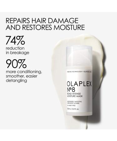 Shop Olaplex No. 8 Bond Intense Moisture Damage Repair Hair Mask Treatment - 3.3 oz/ 100 mL Online - Best Price & International Shipping - Buy Online on GoSupps.com