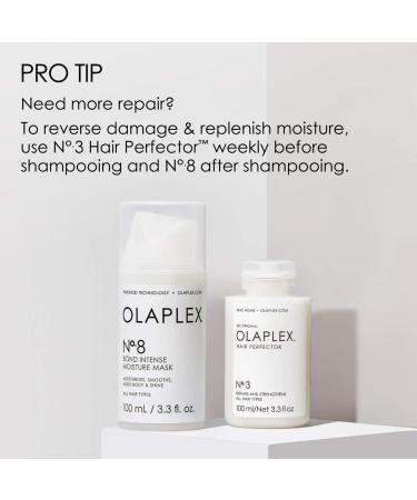 Shop Olaplex No. 8 Bond Intense Moisture Damage Repair Hair Mask Treatment - 3.3 oz/ 100 mL Online - Best Price & International Shipping - Buy Online on GoSupps.com