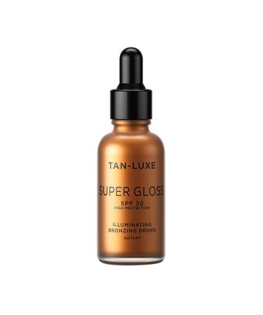 TAN-LUXE Super Gloss Instant Bronzing Face Drops with SPF 30 - 1.01 oz/ 30 mL