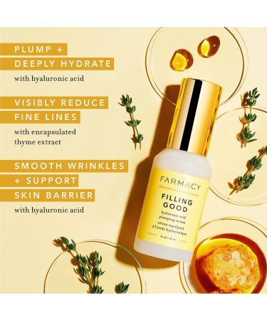 Shop Farmacy Filling Good Hyaluronic Acid Plumping Serum - 1.0 oz/ 30 mL Online - Best Price & International Shipping - Buy Online on GoSupps.com