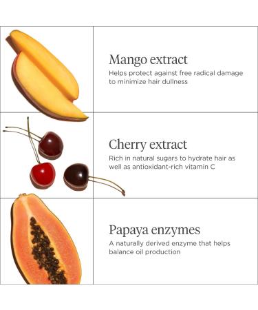 Shop Briogeo Superfoods Mango + Cherry Oil Control & Balancing Shampoo - 12.5 oz/ 369 mL Online - Best Price & International Shipping - Buy Online on GoSupps.com