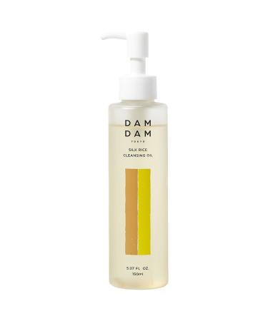 DAMDAM Silk Rice Makeup-Removing Cleansing Oil - 5.1 oz / 150 mL