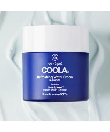 Shop COOLA Refreshing Water Cream Moisturizer with SPF 50 and Hyaluronic Acid - 1.5 oz / 44 mL Online - Best Price & International Shipping - Buy Online on GoSupps.com