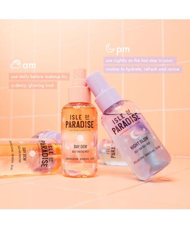 Shop Isle of Paradise Night Glow Self-Tan Face Mist - 3.4 oz / 100 mL Online - Best Price & International Shipping - Buy Online on GoSupps.com