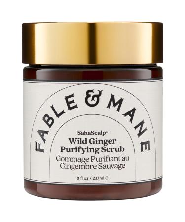 Fable & Mane SahaScalp Wild Ginger Purifying Scrub - 8 oz/ 237 mL