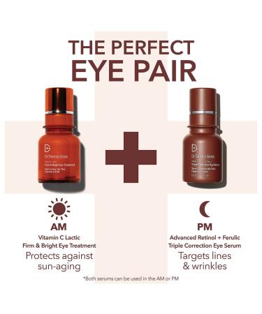 Shop Dr. Dennis Gross Skincare Advanced Retinol + Ferulic Triple Correction Eye Serum - 0.5 oz/ 15 mL Online - Best Price & International Shipping - Buy Online on GoSupps.com