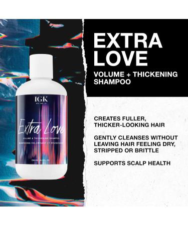 Shop IGK Extra Love Volume Shampoo Online - Best Price & International Shipping - Buy Online on GoSupps.com