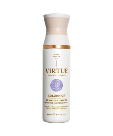 Virtue ColorKick Debrassing Blue - Purple Shampoo - 8 oz/ 240 mL