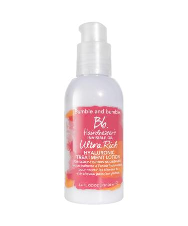 Bumble and bumble Hairdresser's Invisible Oil Ultra Rich Hyaluronic Treatment Lotion - 3.4 oz/ 100 mL