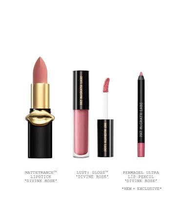 Shop PAT McGRATH LABS Major Mini Lip Trios -Divine Rose - romantic nude pink Online - Best Price & International Shipping - Buy Online on GoSupps.com