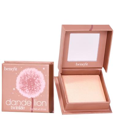 Benefit Cosmetics Dandelion Twinkle Shimmer Finish Powder Highlighter - 0.1 oz / 3 g Full Size - soft nude-pink