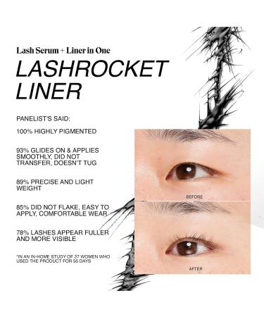 Shop Freck Beauty Lashrocket Liquid Liner with Lash Enhancing Peptides - .15 oz/ 4.5 mL Black Online - Best Price & International Shipping - Buy Online on GoSupps.com