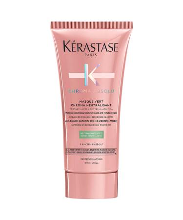 K rastase Chroma Absolu Anti-Copper Green Mask for Color-Treated Hair - 5 oz/ 150 mL