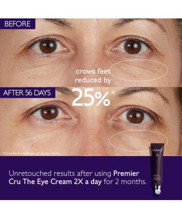 Shop Caudalie Premier Cru Anti-Aging Eye Cream for Fine Lines and Wrinkles - .5 oz/ 15 mL Online - Best Price & International Shipping - Buy Online on GoSupps.com