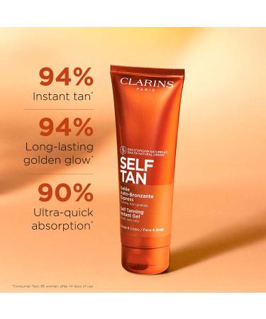 Shop Clarins Self Tanning Face & Body Tinted Gel - 4.4./ 125 mL Online - Best Price & International Shipping - Buy Online on GoSupps.com