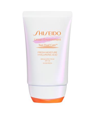 Shiseido Urban Environment Fresh-Moisture Sunscreen Broad-Spectrum SPF 42 with Hyaluronic Acid - 1.8 oz / 50 ml