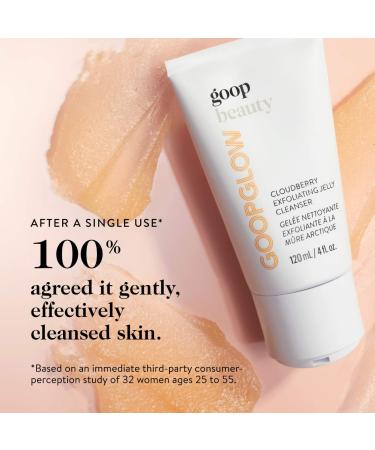 Shop goop goopglow Cloudberry Exfoliating Jelly Cleanser - 4 oz/ 120 mL Online - Best Price & International Shipping - Buy Online on GoSupps.com