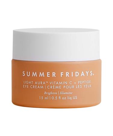 Summer Fridays Light Aura Vitamin C + Peptide Eye Cream - .5 oz/ 15 mL
