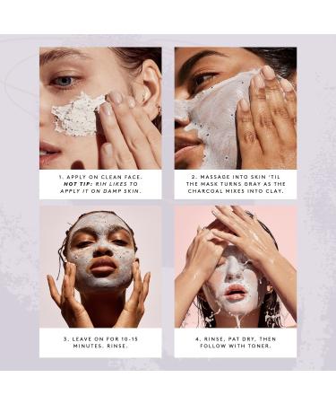 Shop Fenty Skin Cookies N Clean Whipped Clay Pore Detox Face Mask with Salicylic Acid + Charcoal - 2.5 oz/ 75 mL Online - Best Price & International Shipping - Buy Online on GoSupps.com