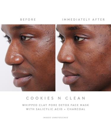 Shop Fenty Skin Cookies N Clean Whipped Clay Pore Detox Face Mask with Salicylic Acid + Charcoal - 2.5 oz/ 75 mL Online - Best Price & International Shipping - Buy Online on GoSupps.com