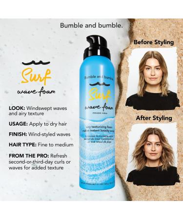 Shop Bumble and bumble Surf Texturizing Finishing Foam - 5.1 oz / 150 mL Online - Best Price & International Shipping - Buy Online on GoSupps.com