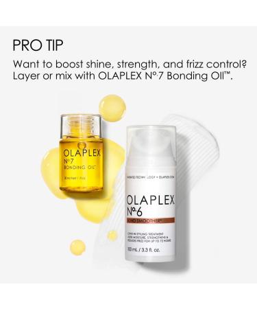 Shop Olaplex No. 6 Bond Smoother Frizz Control Styling Hair Cream - 3.3 oz/ 100 mL Online - Best Price & International Shipping - Buy Online on GoSupps.com