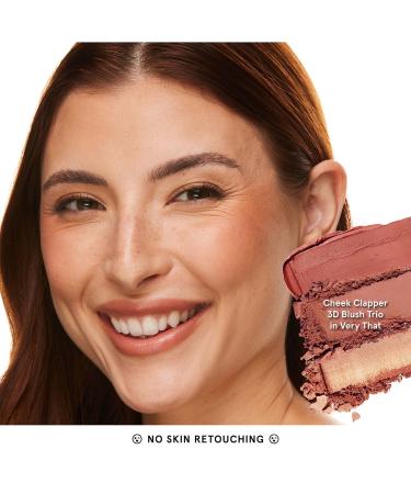 Shop ONE/SIZE by Patrick Starrr Cheek Clapper 3D Blush Trio Palette -Very That - Soft Nude Rosy Mauve Trio Online - Best Price & International Shipping - Buy Online on GoSupps.com