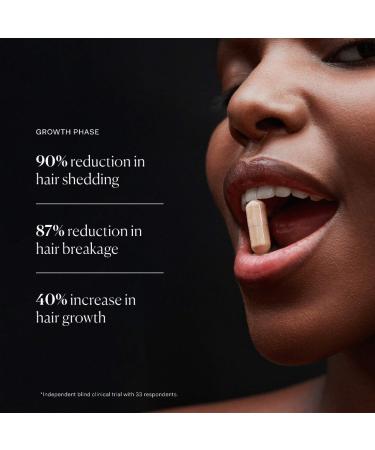 Shop The Nue Co. Growth Phase Hair Supplement - 90 Capsules Online - Best Price & International Shipping - Buy Online on GoSupps.com